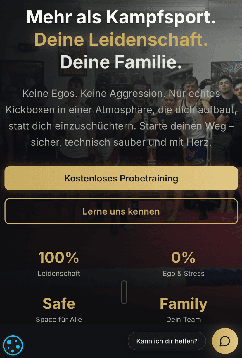 Mobile Ansicht
